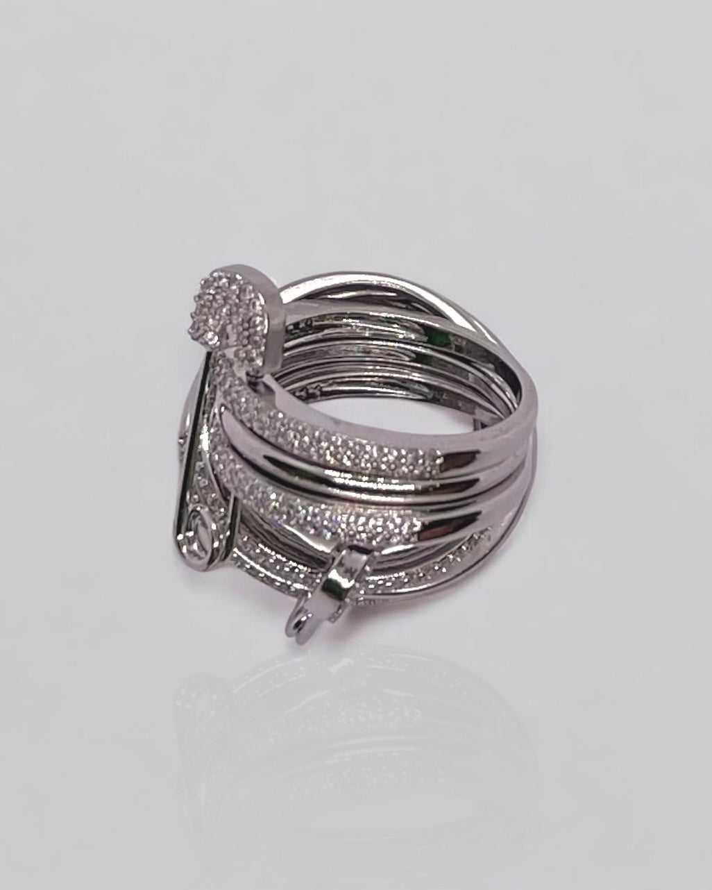 PINNACLE SILVER RING