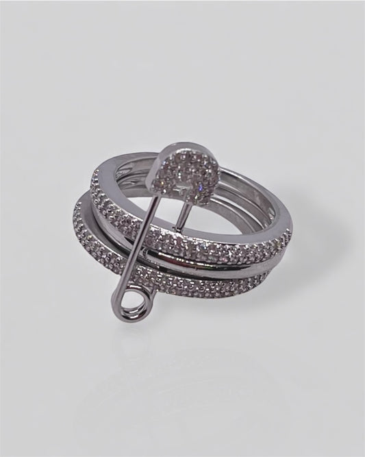 PINNACLE SILVER RING